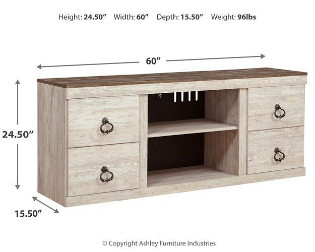 Willowton 4-Piece Entertainment Center with Electric Fireplace - Image 41