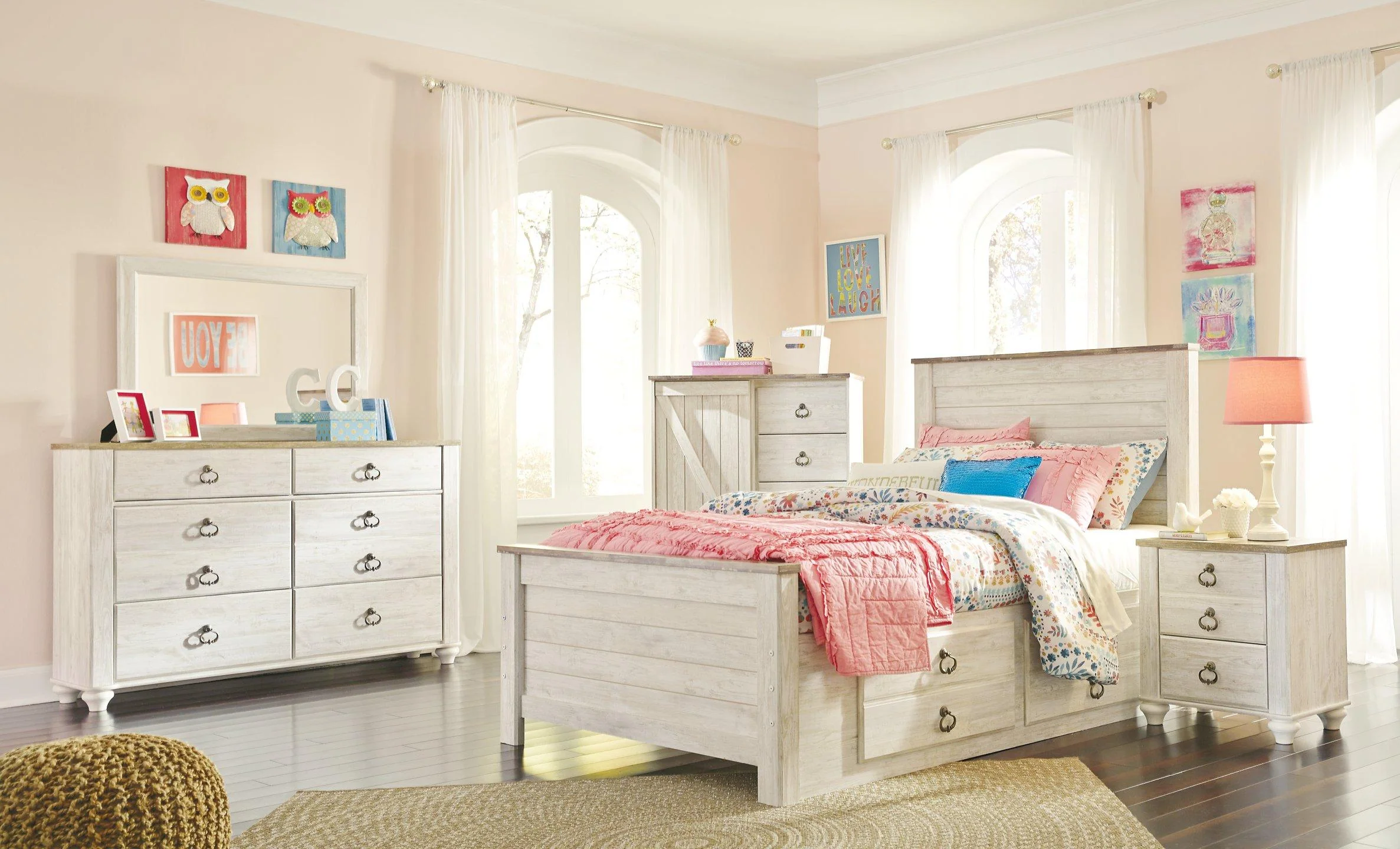 Willowton Bed with 2 Storage Drawers - Image 30