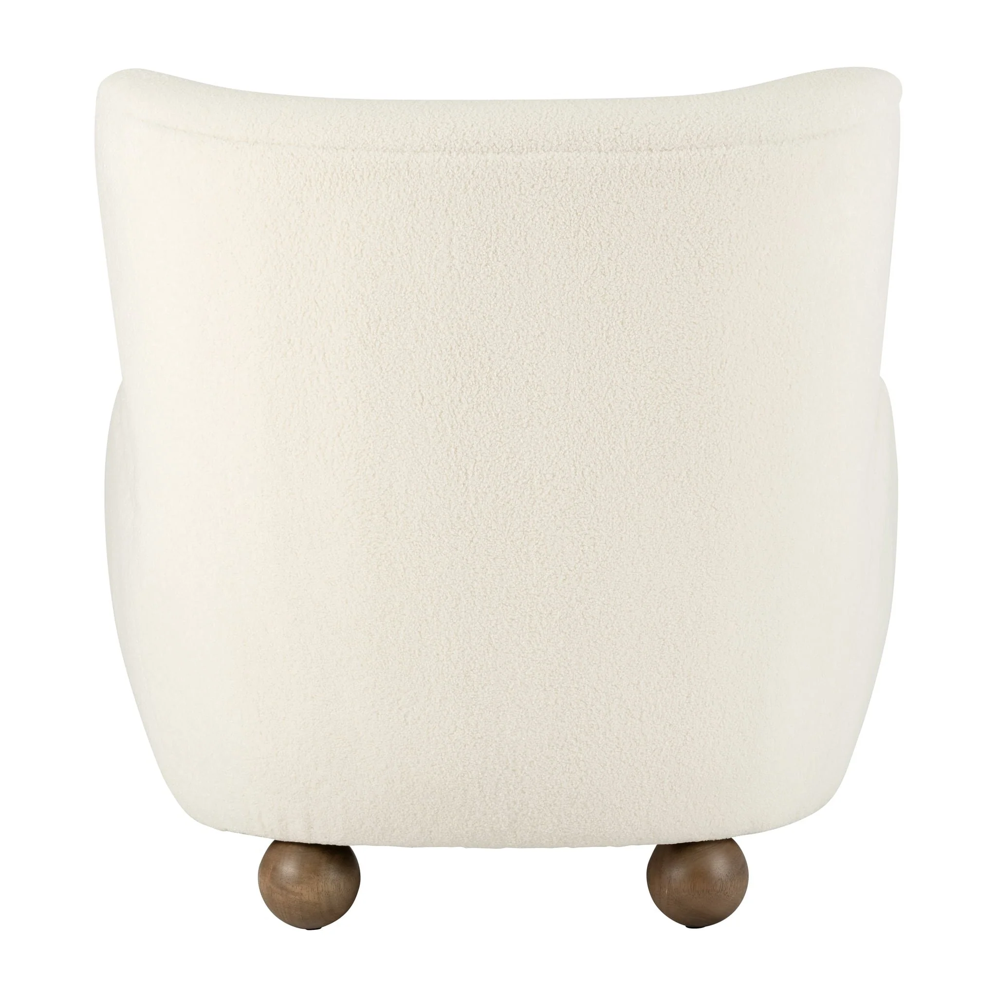 Wingback Occasional Chair, Beige - Image 4