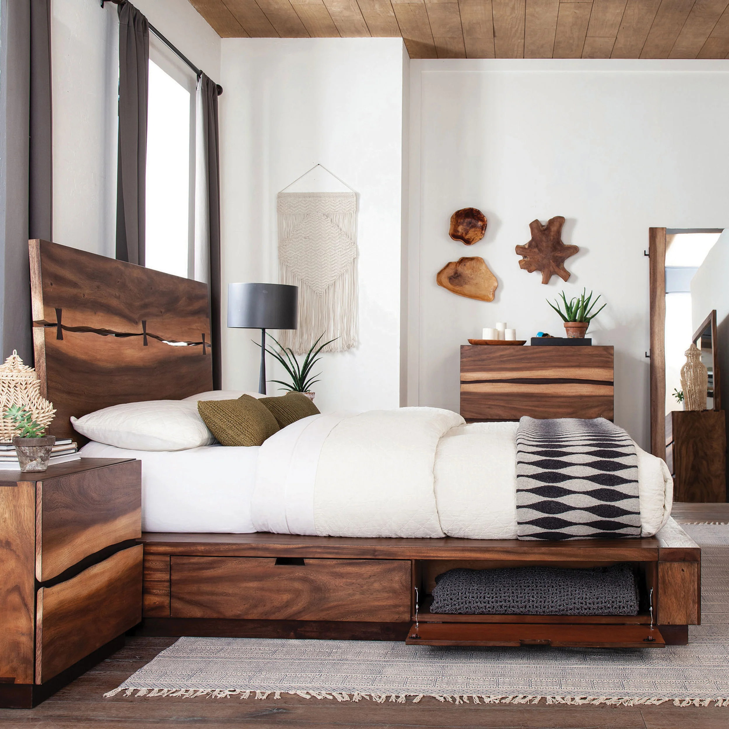 Winslow Panel Platform Storage Bed - Image 7