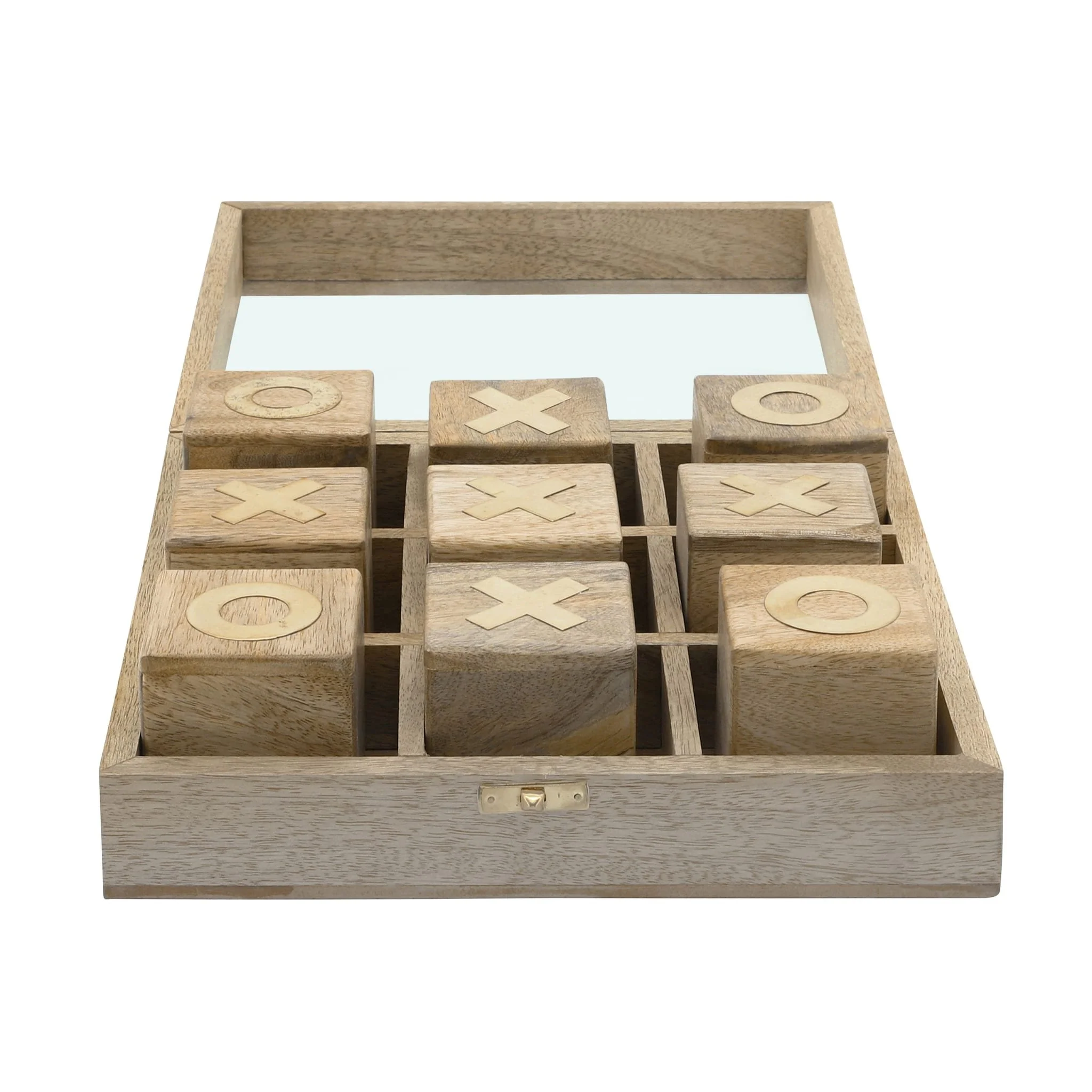 Wood, 10x10 Tic Tac Toe, Natural - Image 4