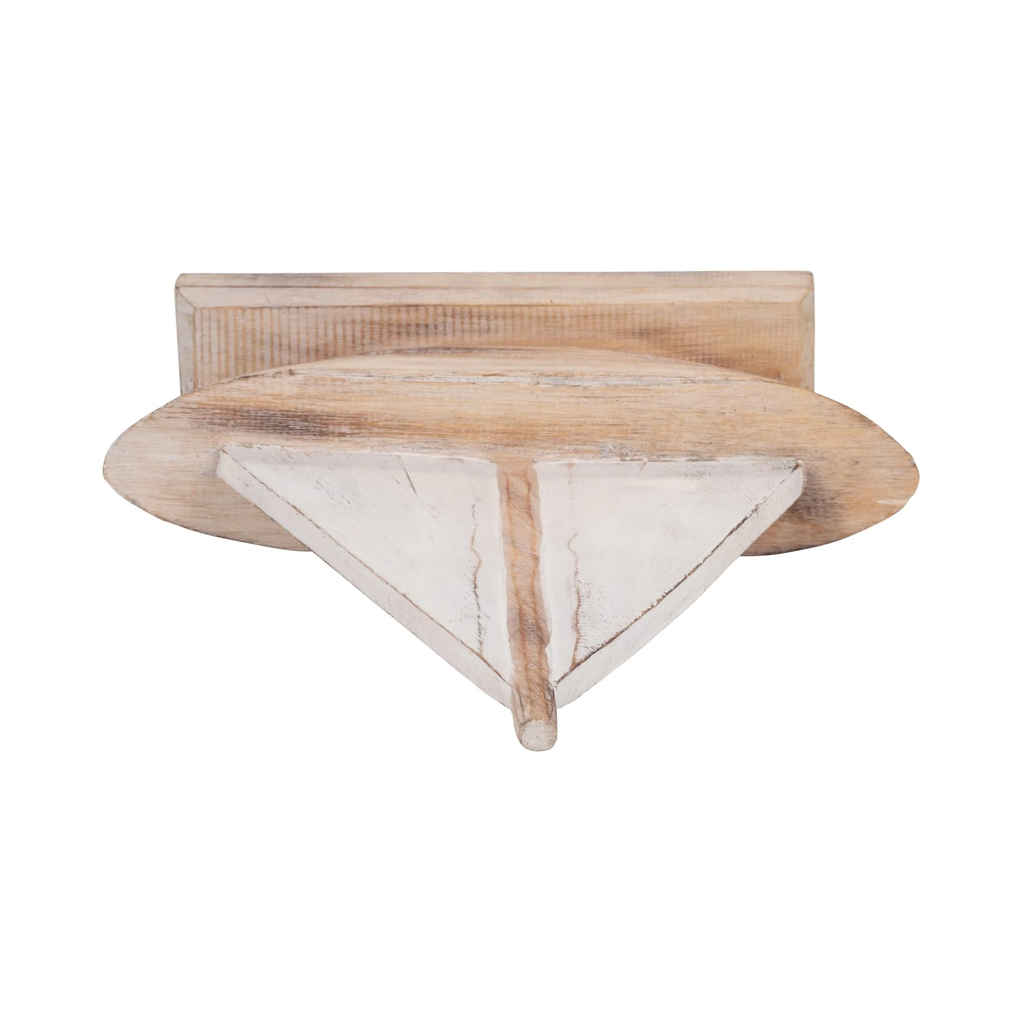 Wood, 14" Sailboat, Natural/white - Image 6