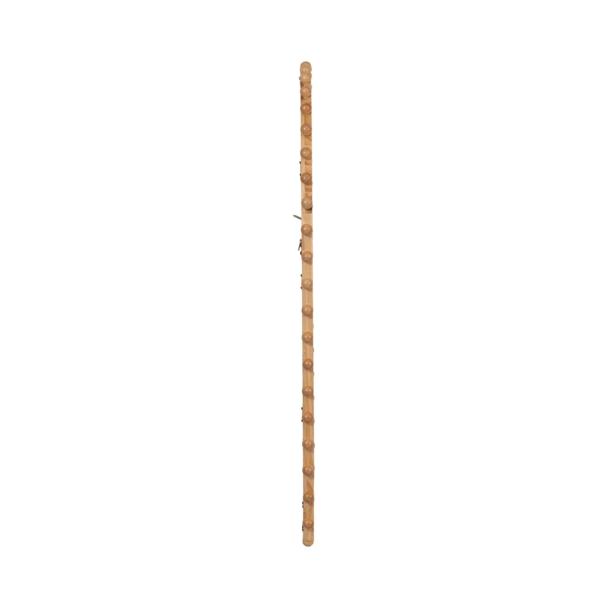 Wood, 24x39 Beaded Arch Mirror, Natural - Image 3