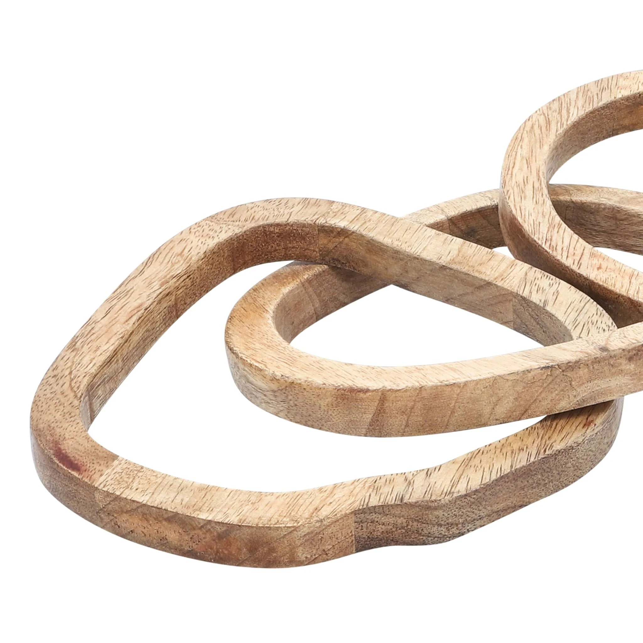 Wood, 26" 5-link Chains, Brown - Image 6