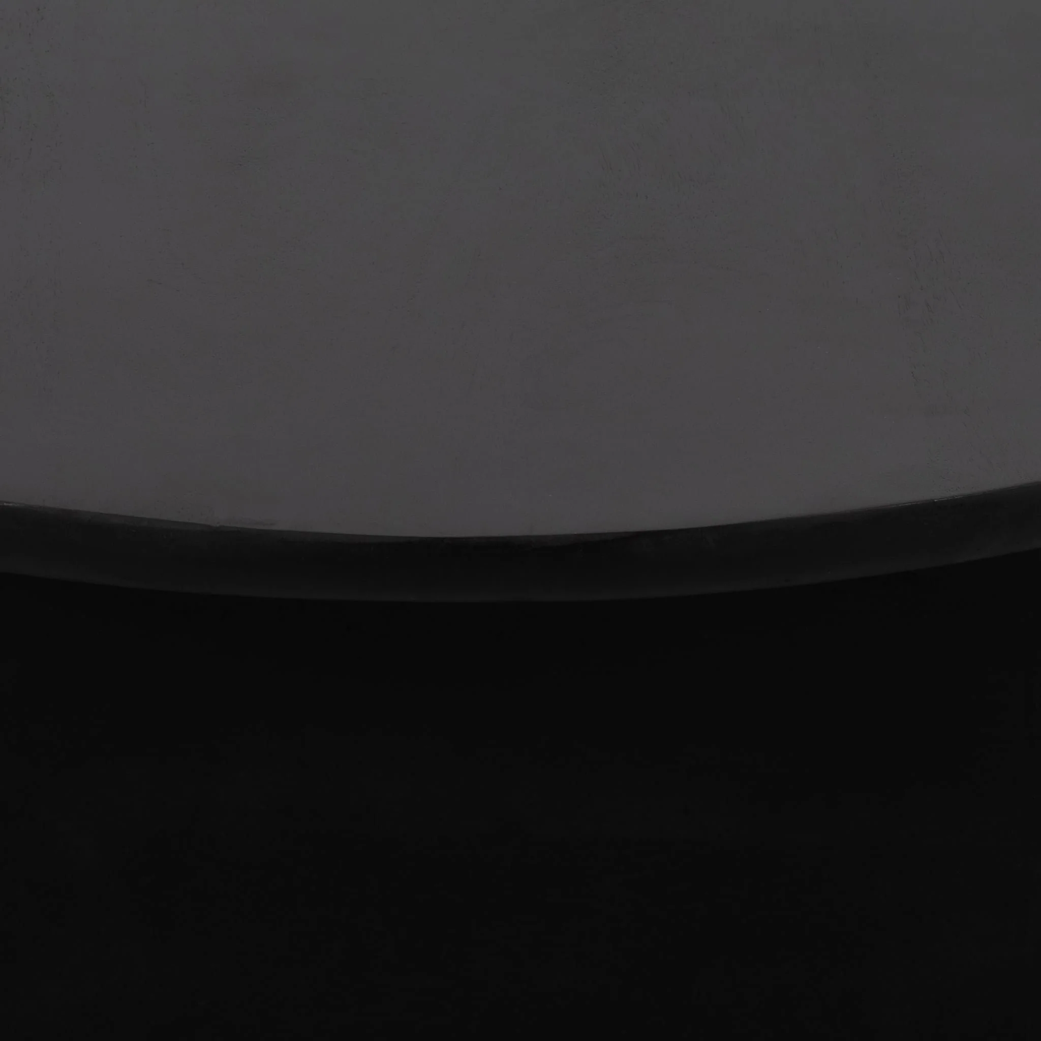 Wood, 32" Minimalist Coffee Table, Black - Image 5