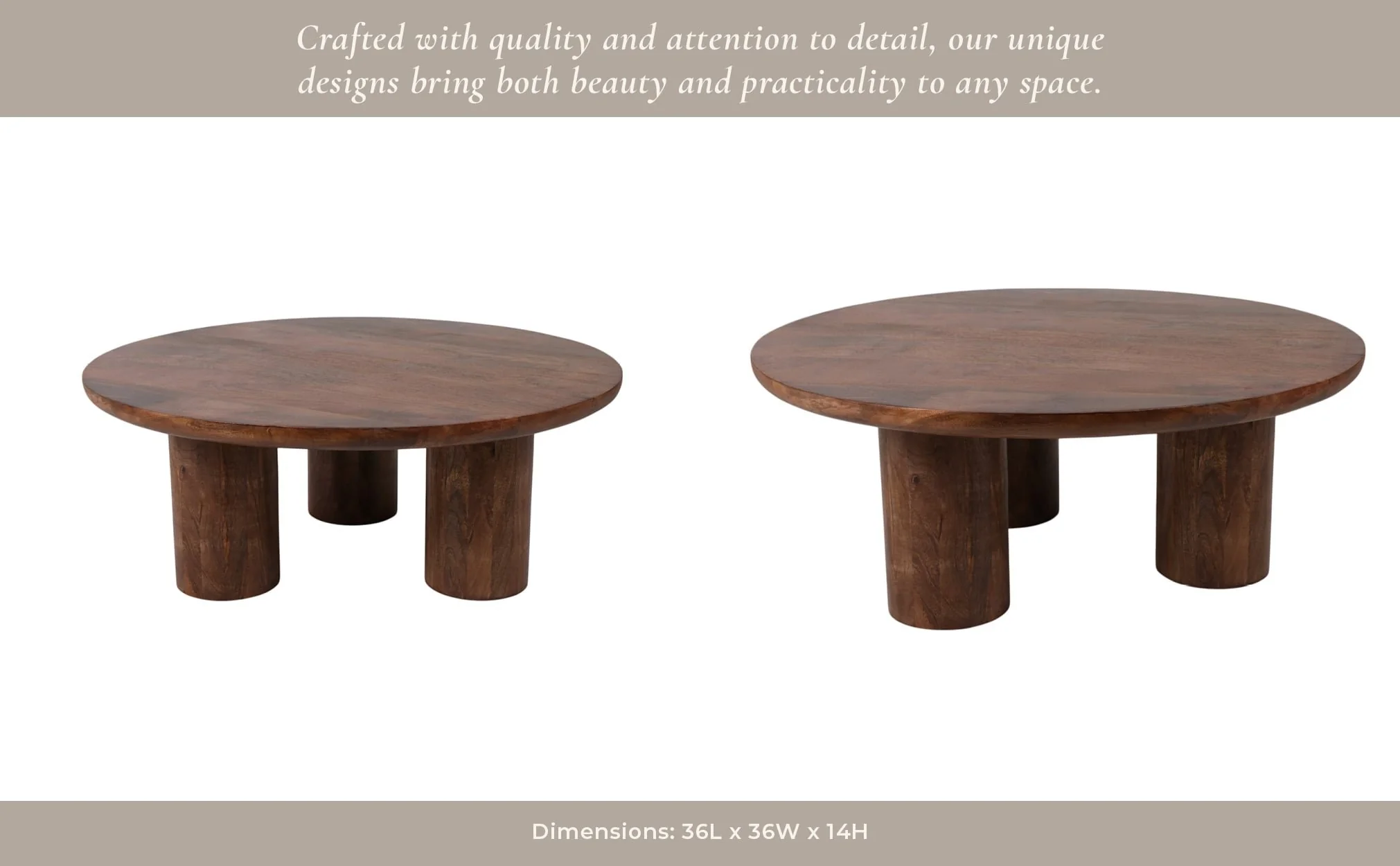 Wood,36" Scandinavian Coffee Table,brwn Kd - Image 13
