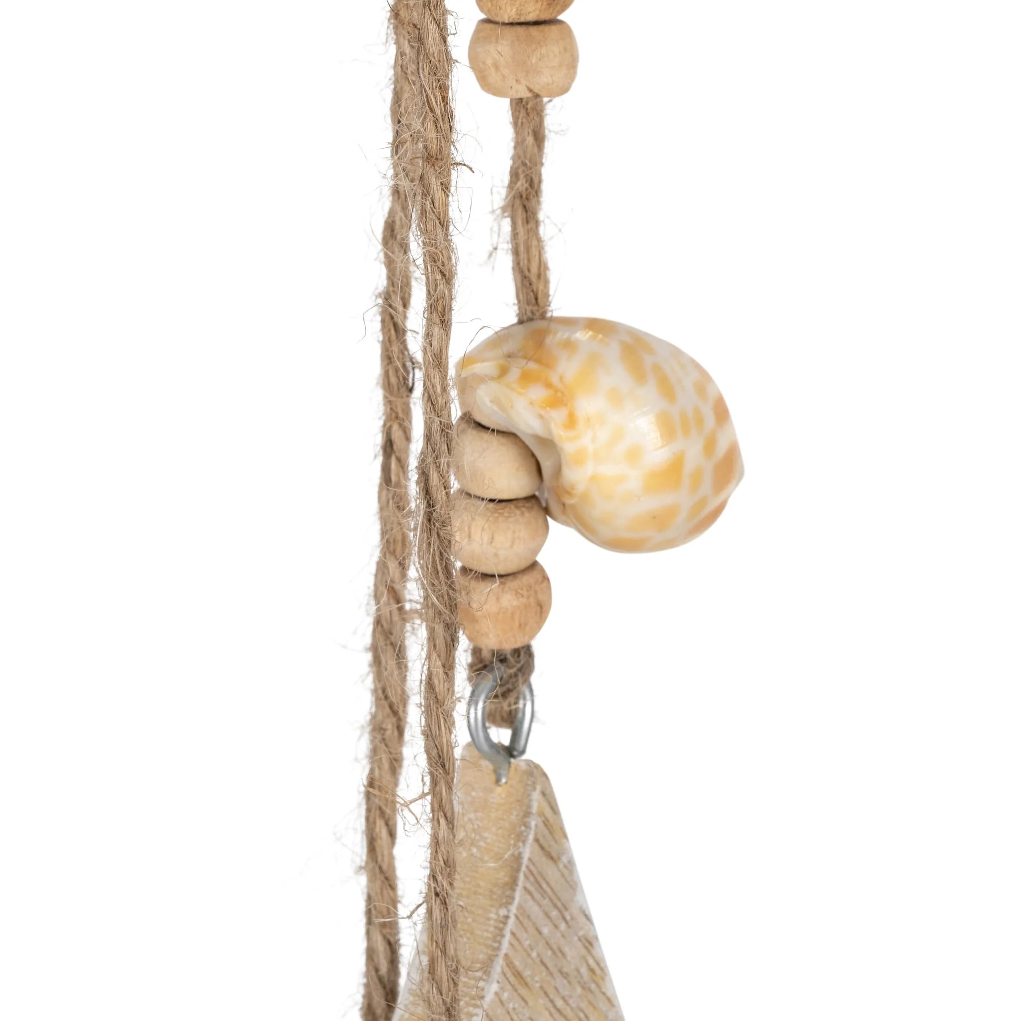 Wood, 40"h Hanging Sailboat, Blue/white - Image 5