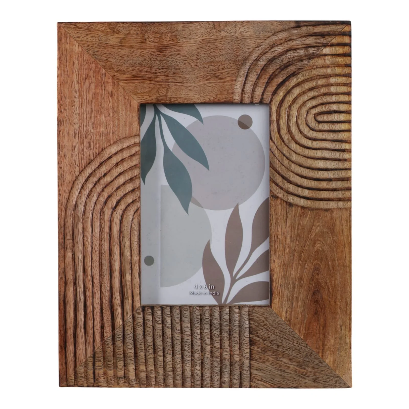 Wood, 4x6 Arches Photo Frame, Natural