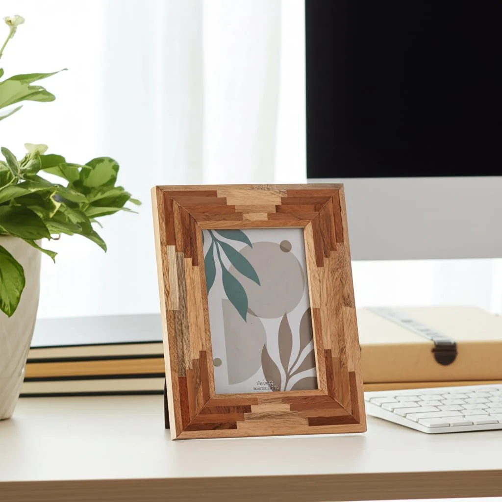 Wood, 4x6 Layers Photo Frame, Natural - Image 10