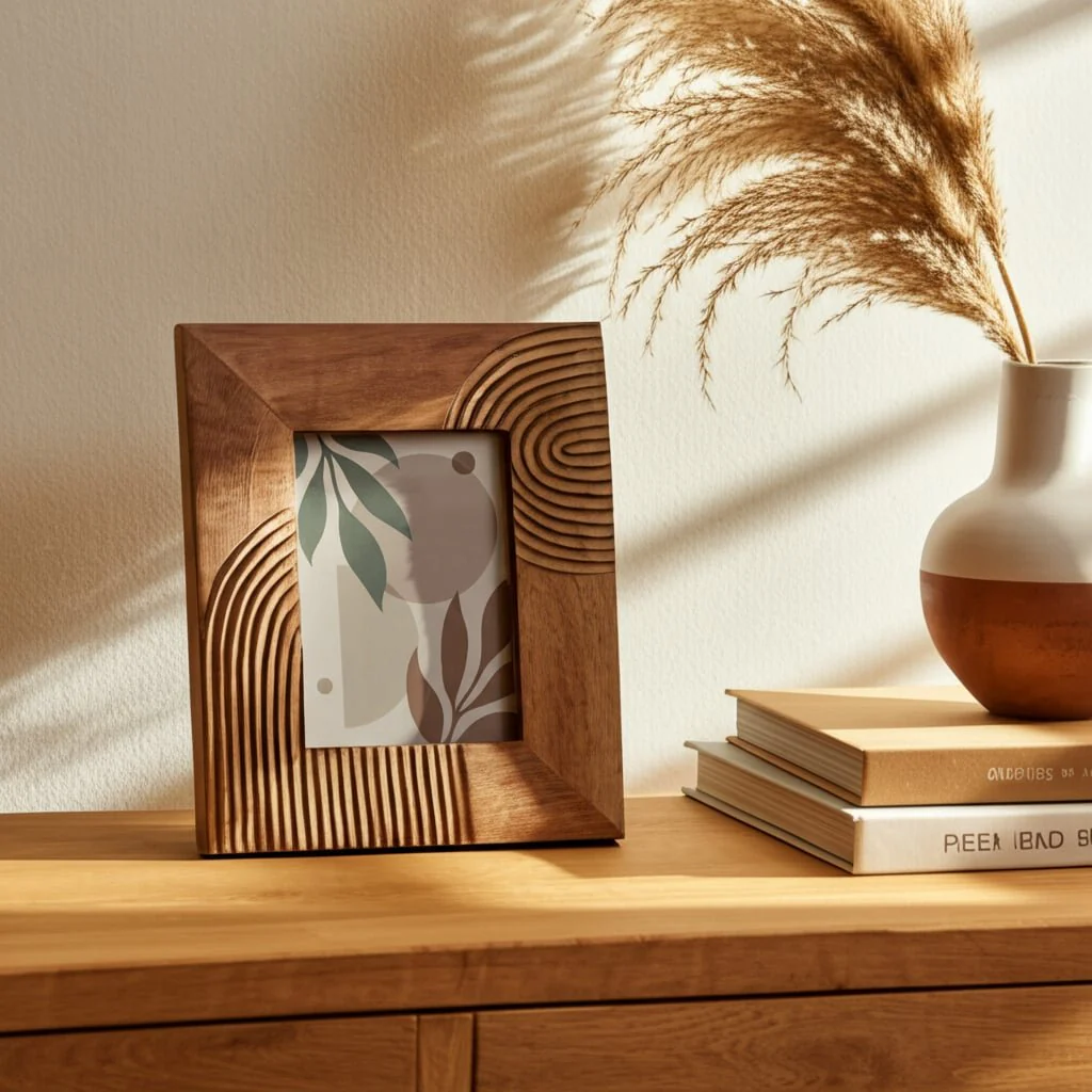 Wood, 5x7 Arches Photo Frame, Natural - Image 10