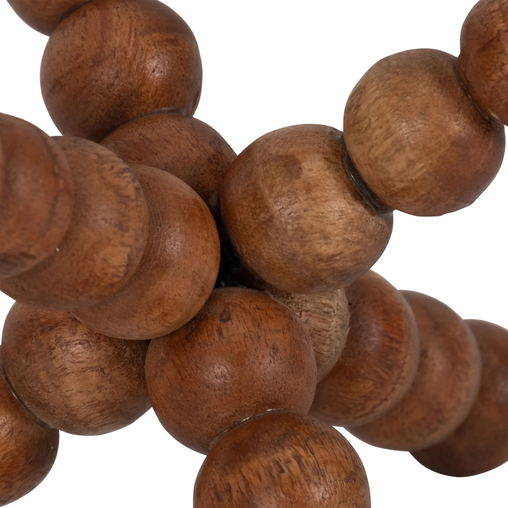 Wood, 6" Beaded Jack, Natural - Image 6