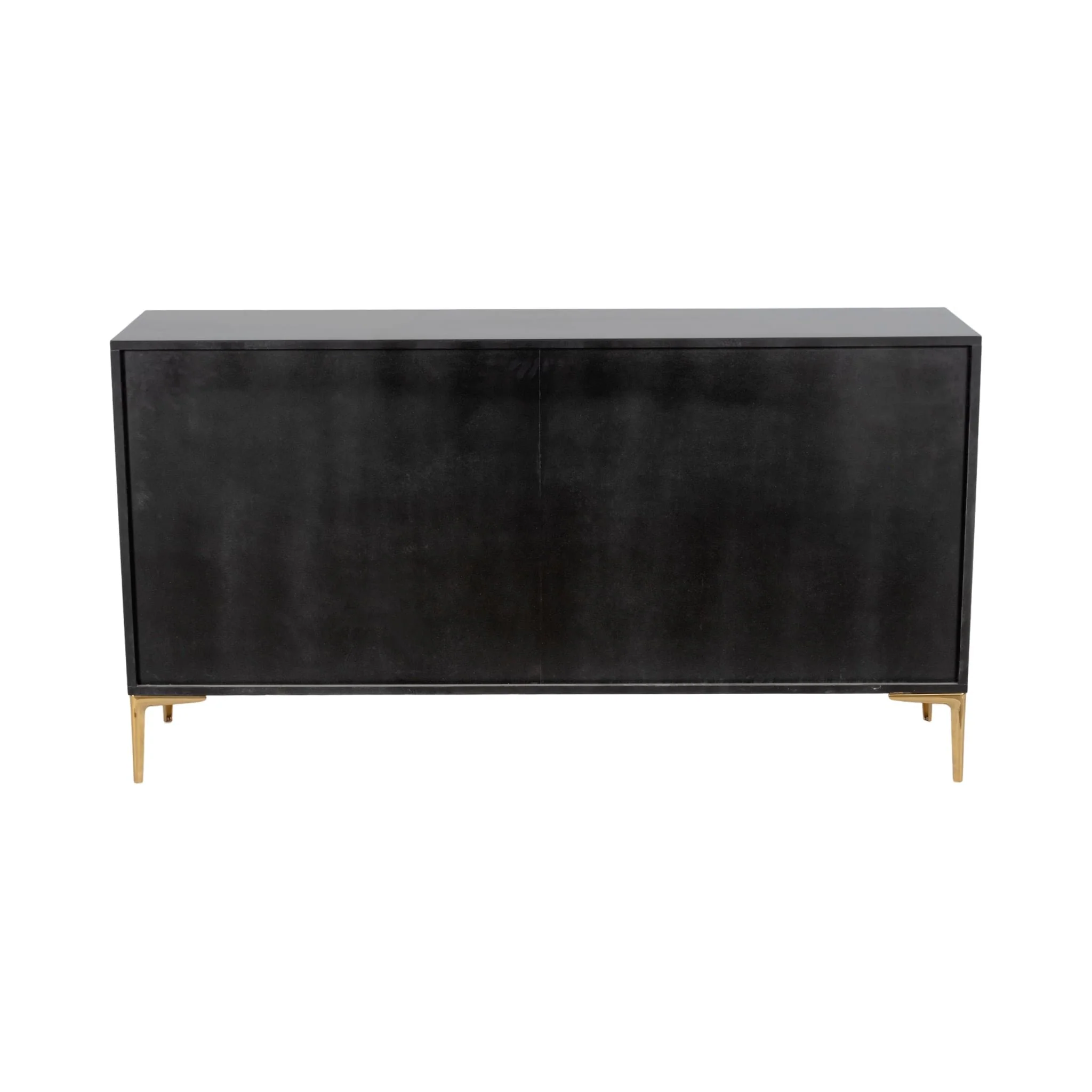 Wood, 65x35 Console Cabinet, Blk/gld, Kd - Image 6