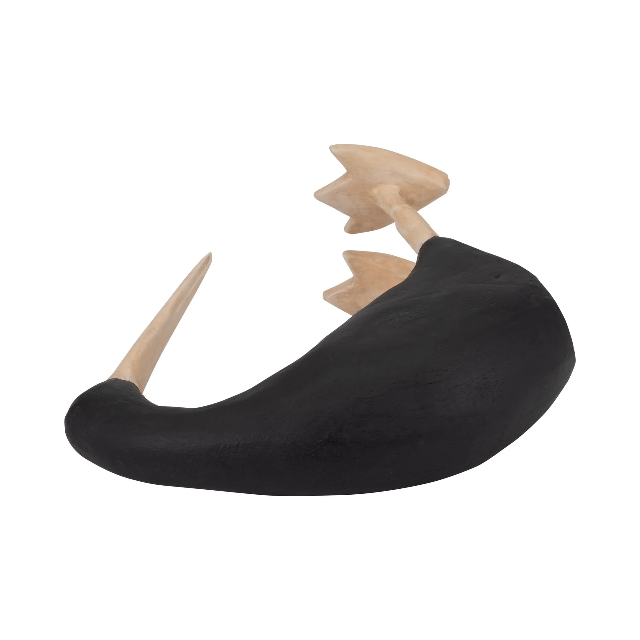 Wood, 7" Kiwi Bird W/ Natural Legs, Black - Image 6