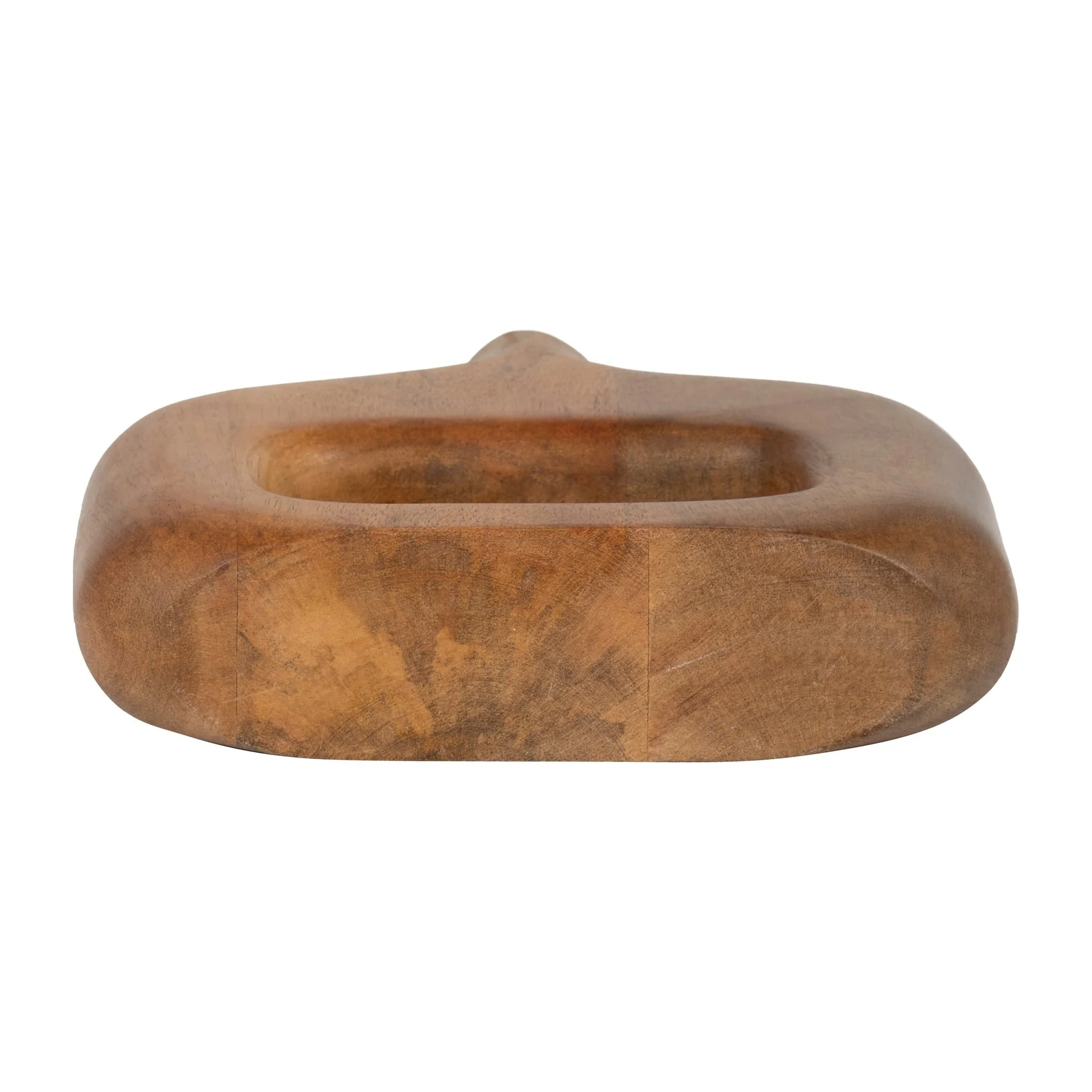 Wood, 7" Open Cut-out Vase, Natural - Image 7