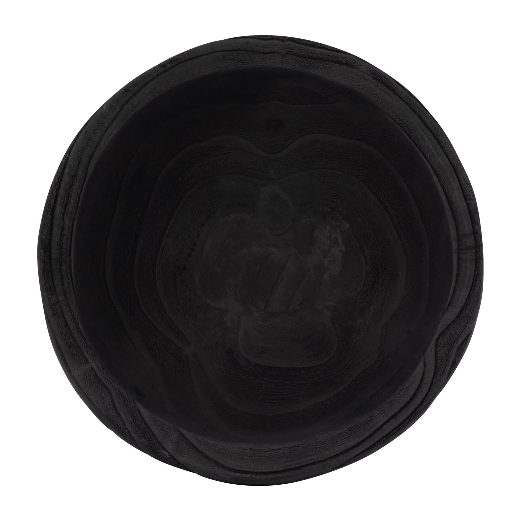 Wood, 8" Bowl W/ Stand, Black - Image 5