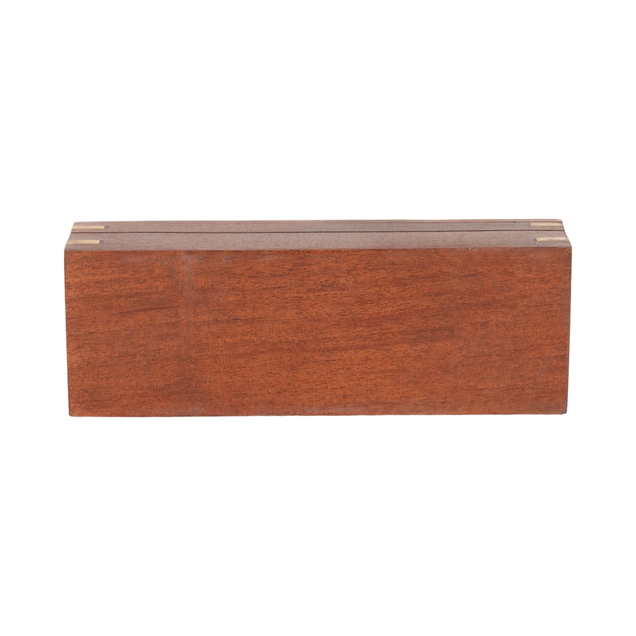 Wood, 8x3 Dominoes Box, Brown - Image 8
