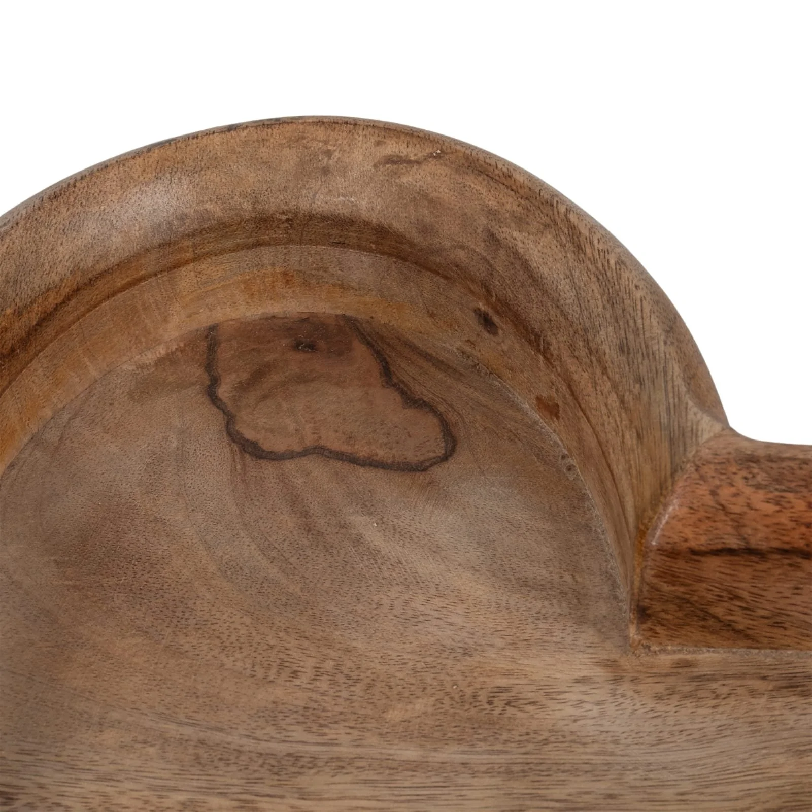 Wood, S/3 7/11/14" Heart Trays, Natural - Image 6