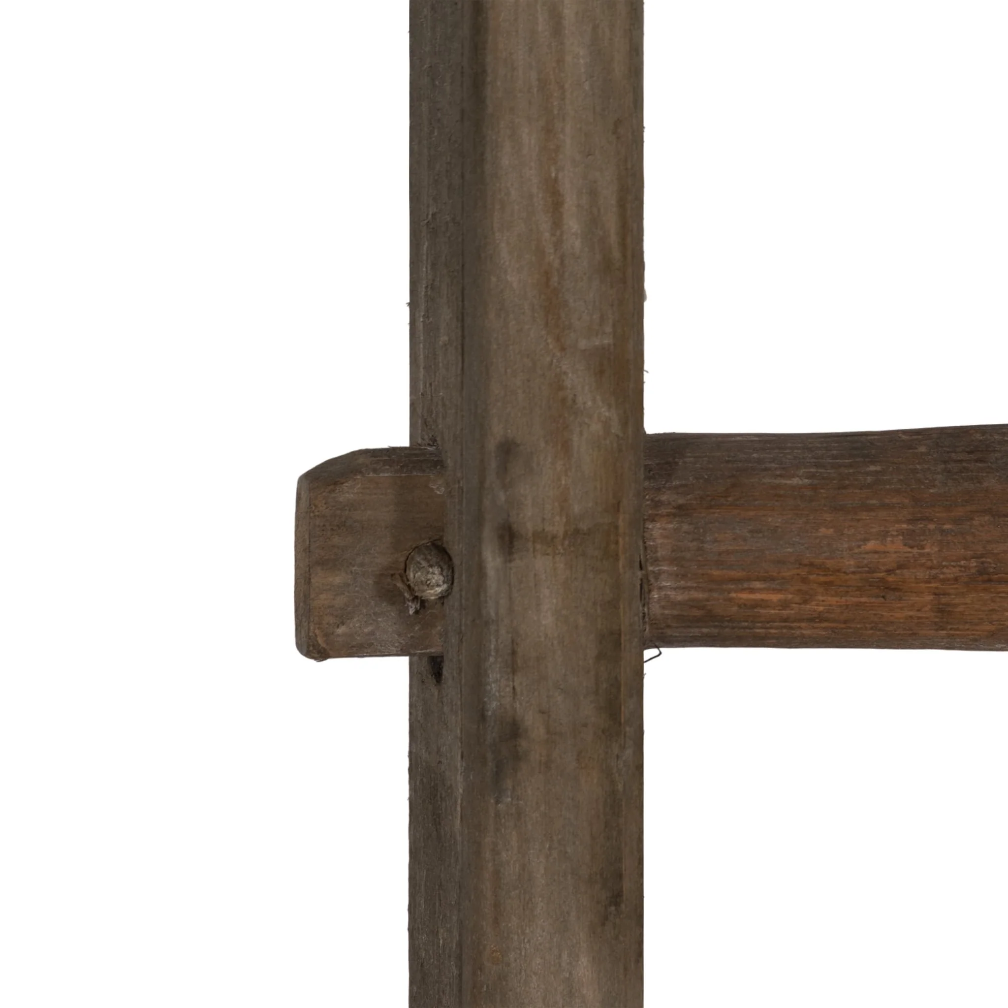 Wooden Decorative 76" Ladder,brown - Image 5