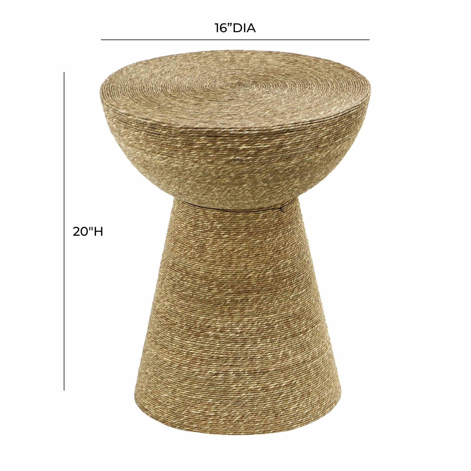 Wren Seagrass Side Table - Image 6