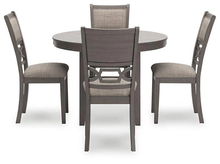 Wrenning Dining Table and 4 Chairs (Set of 5) - Image 3