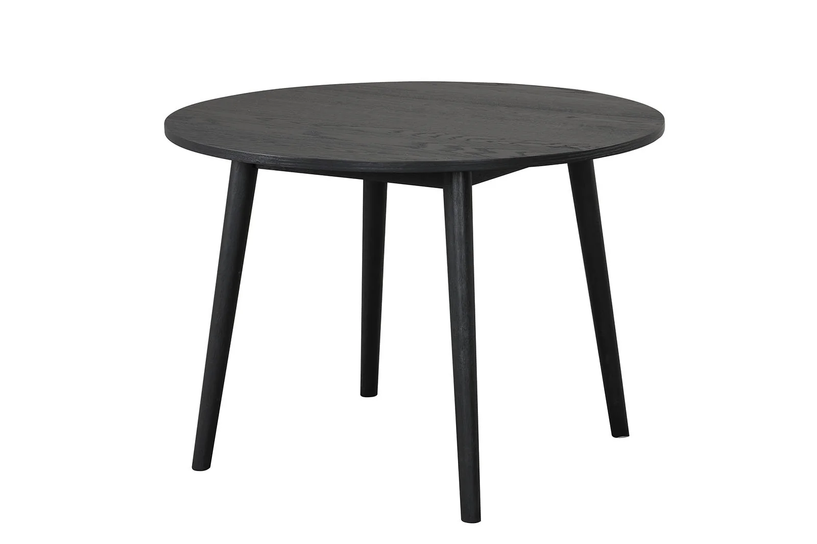 Yate Round Dining Table, Black - Image 3