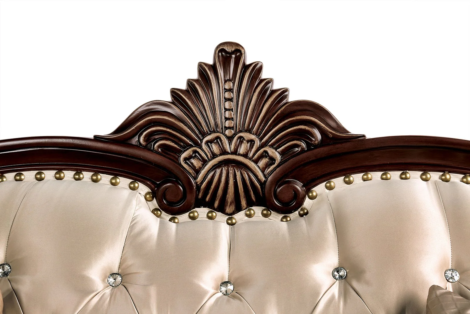 Yucatan Loveseat, Dark Cherry/Beige - Image 4