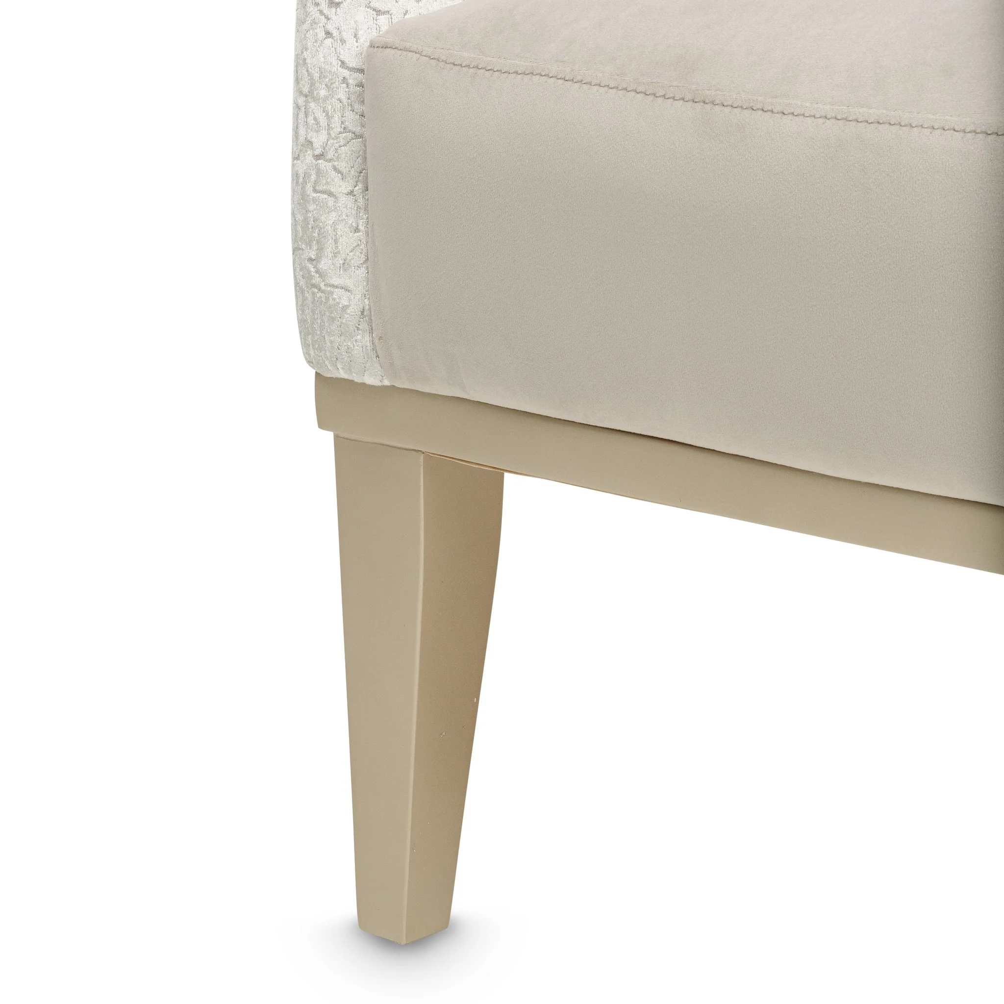Yvette Accent Chair - Porcini/Medium Champagne - Image 8