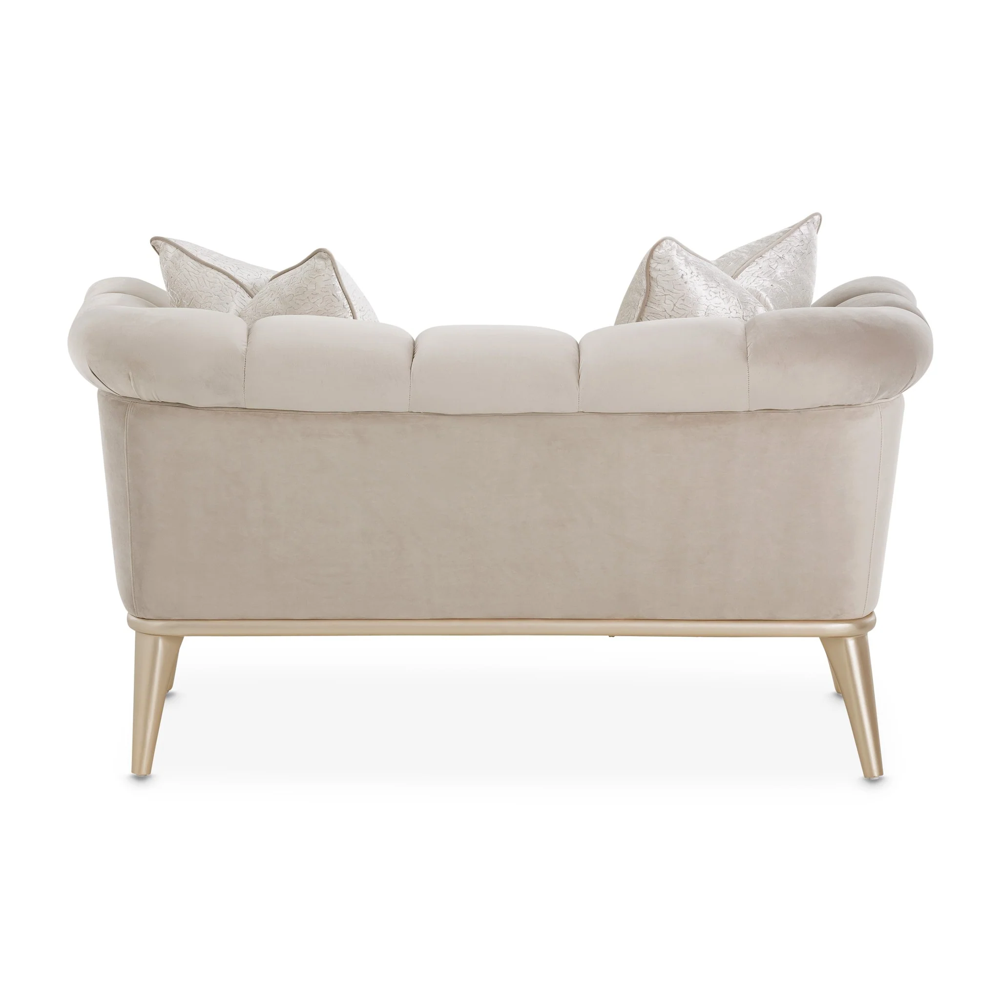 Yvette Chair and a Half - Porcini/Medium Champagne - Image 5