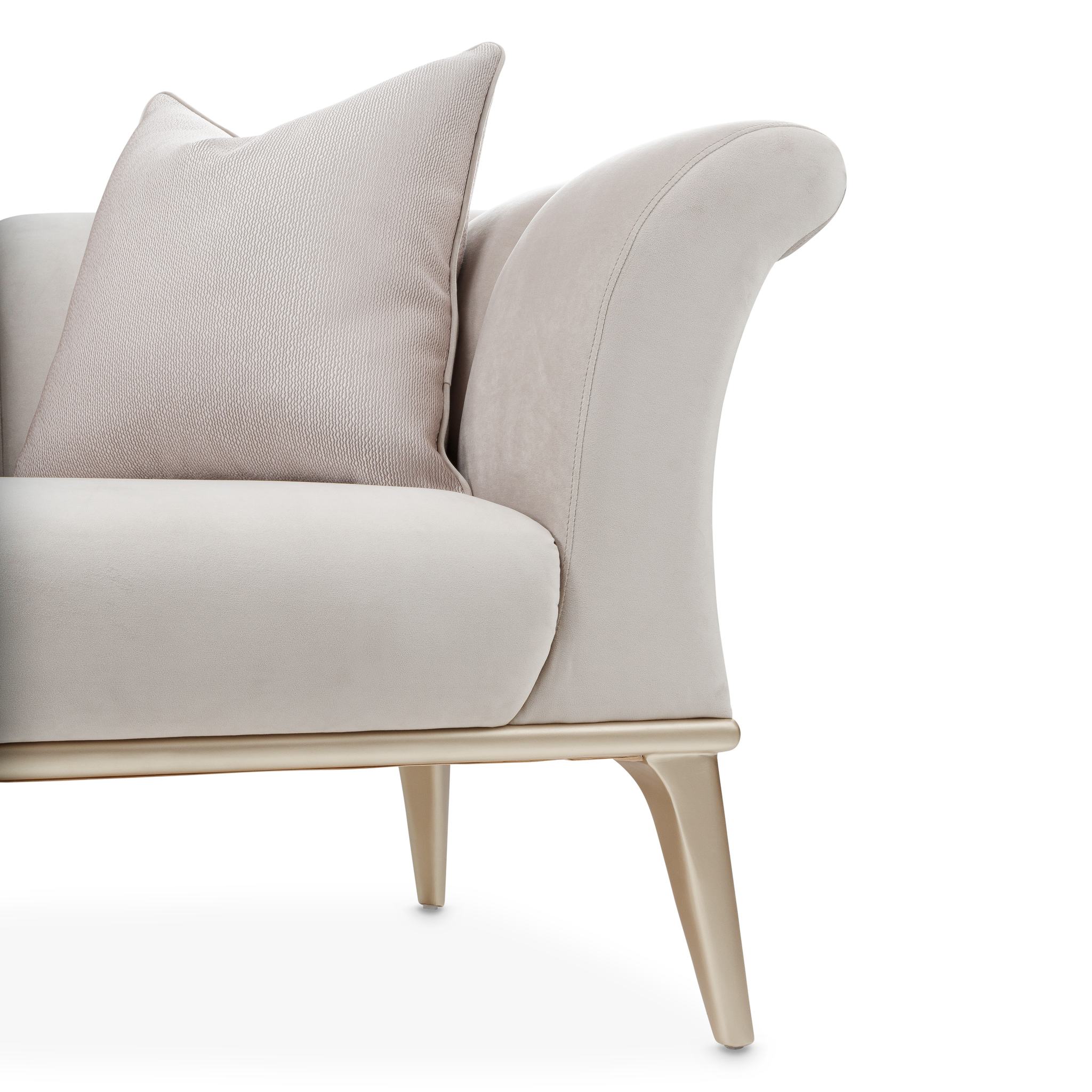 Yvette Sofa - Porcini/Medium Champagne - Image 17