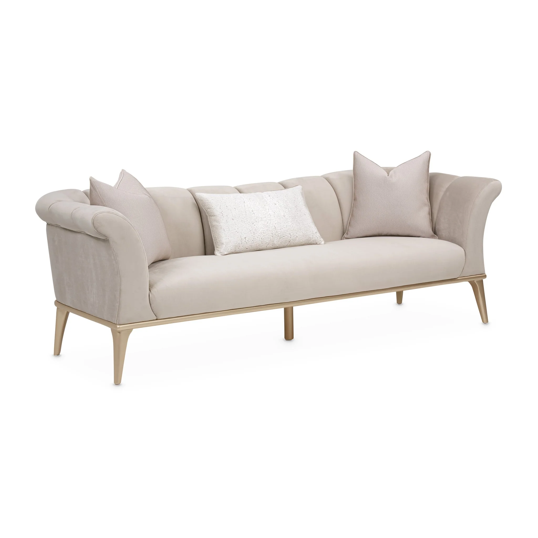 Yvette Sofa - Porcini/Medium Champagne - Image 2