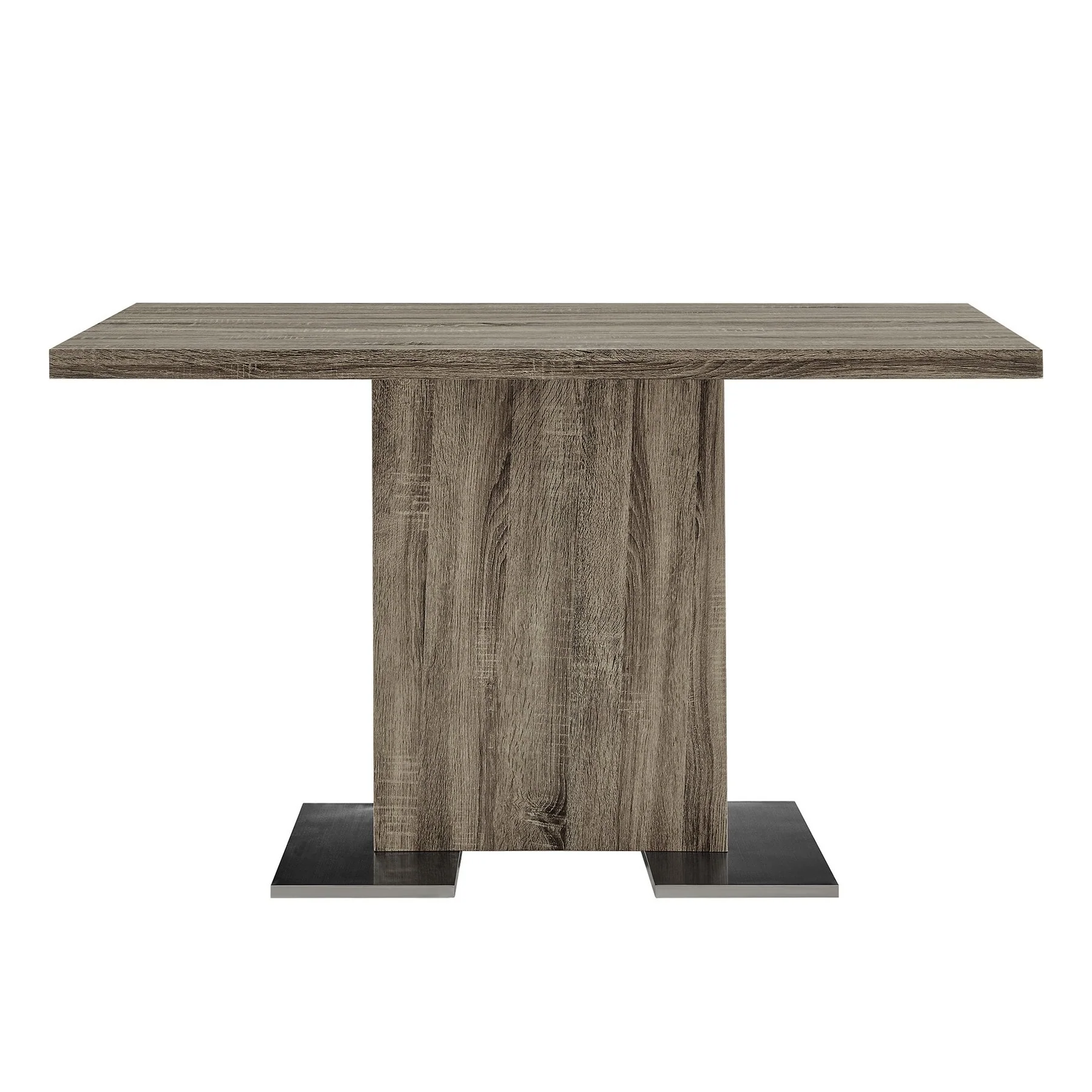 Zenith and Amanda 5 Piece Black Rectangular Dining set - Image 5