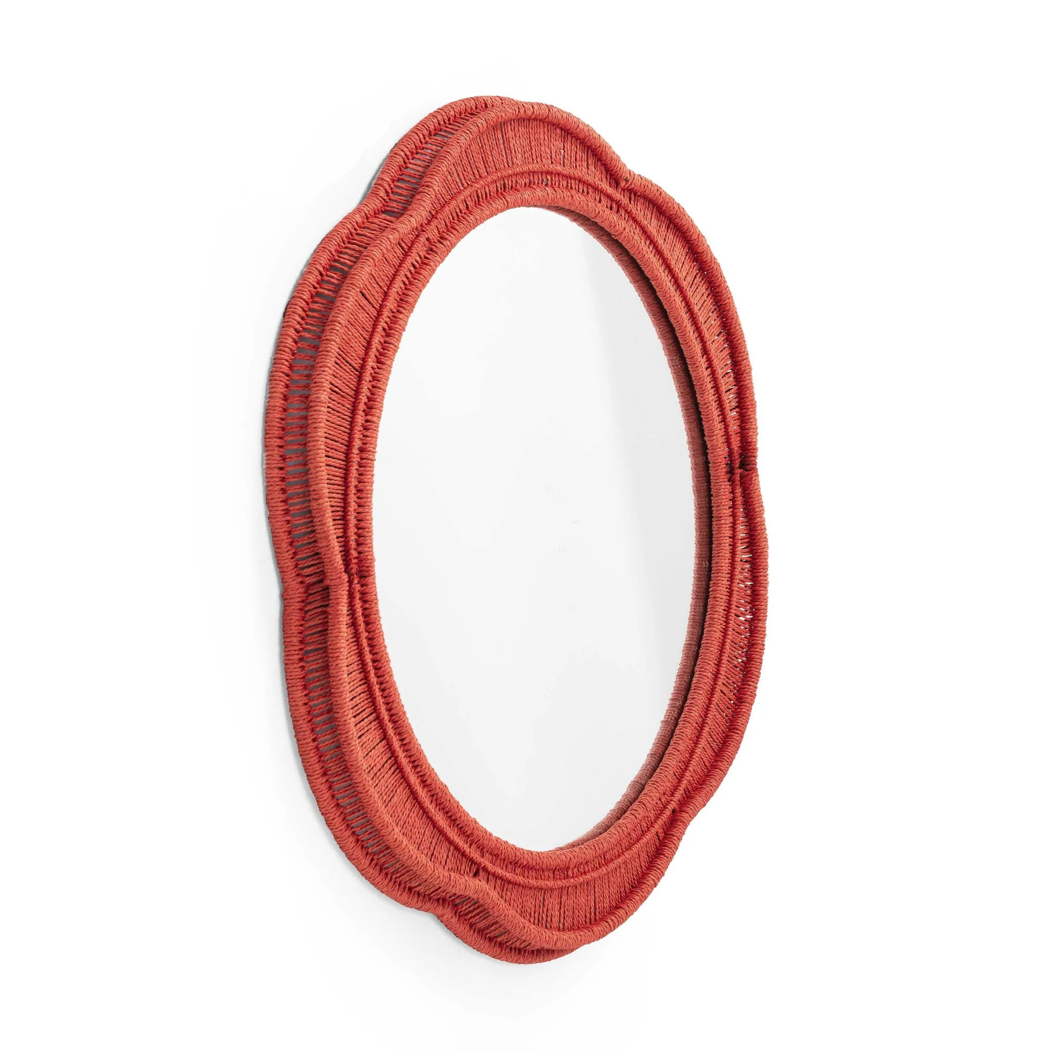 Zeva Red Wall Mirror - Image 3