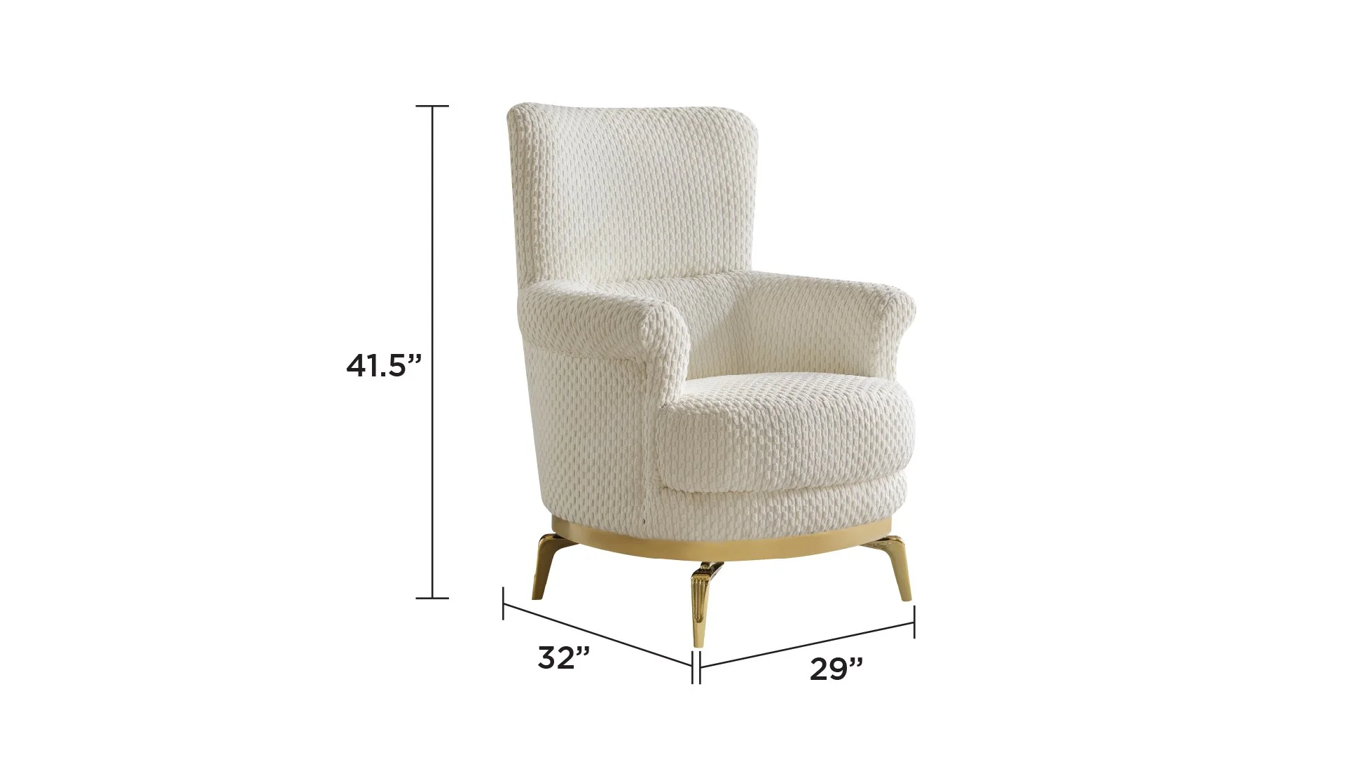 Zoe Chair Cream - Image 2