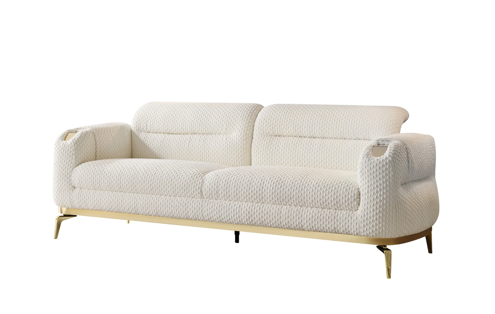 Zoe sofa Cream - Image 6
