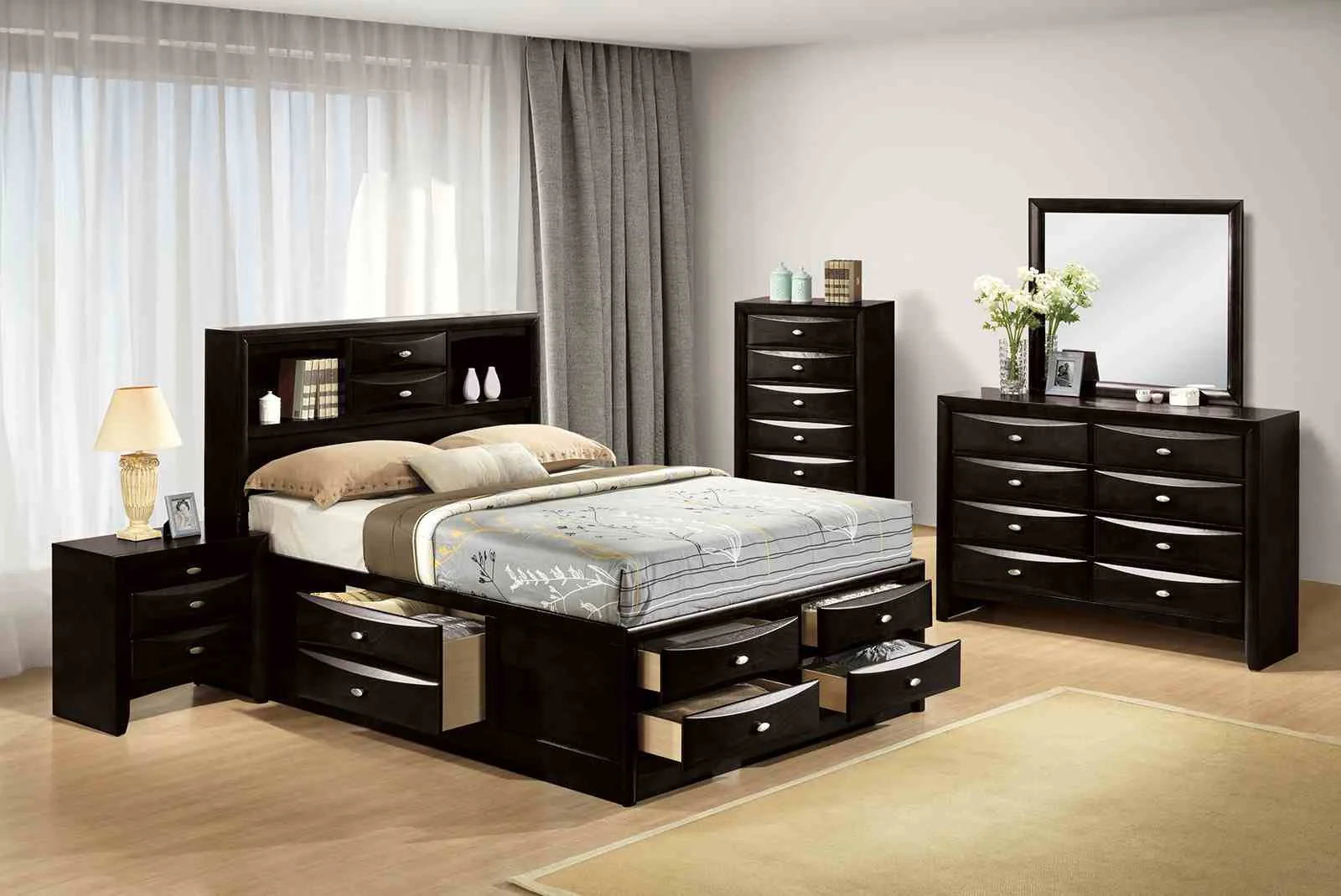 Zosimo Chest, Black - Image 2