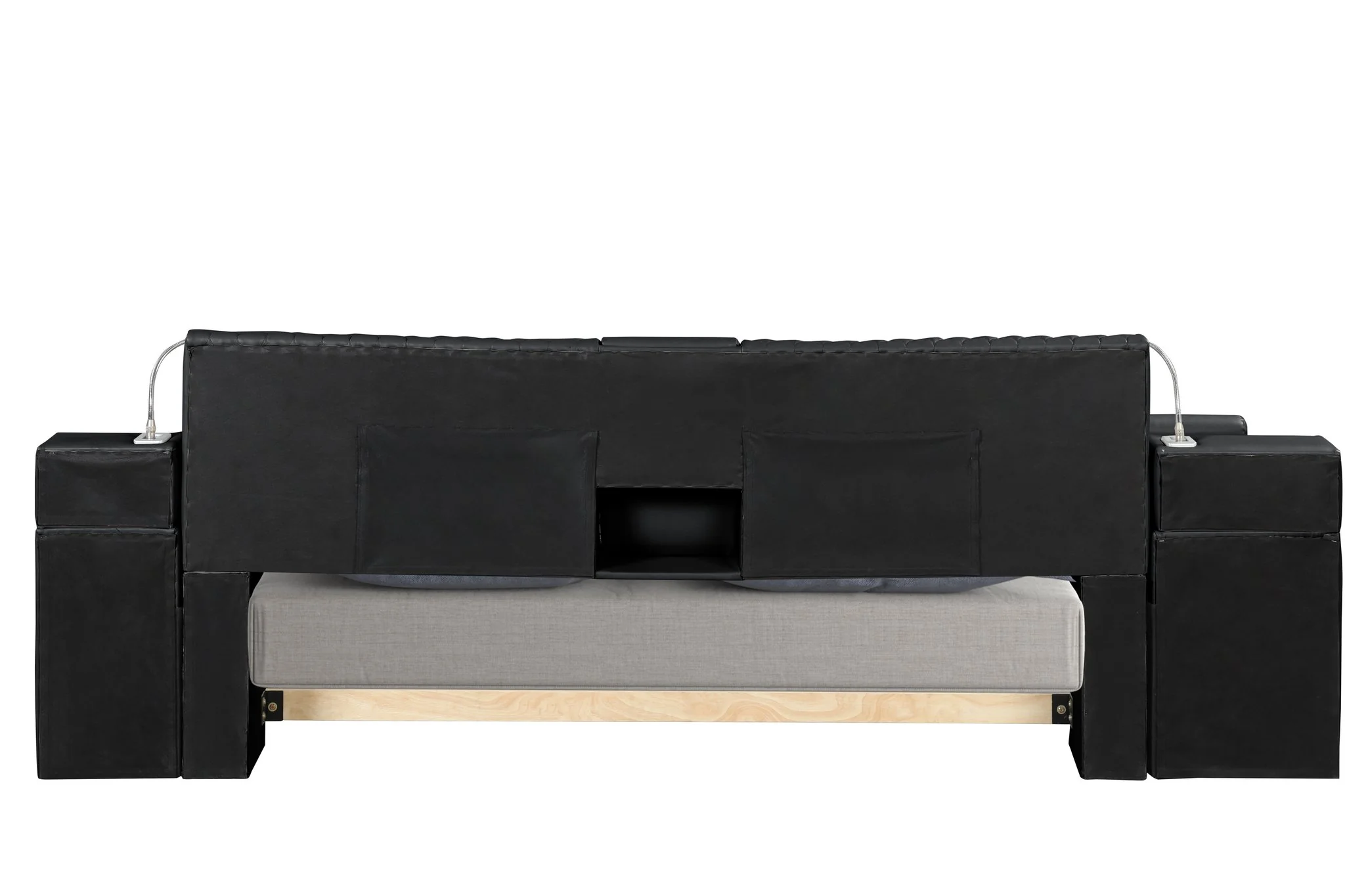 Zoya King Bed Black - Image 11
