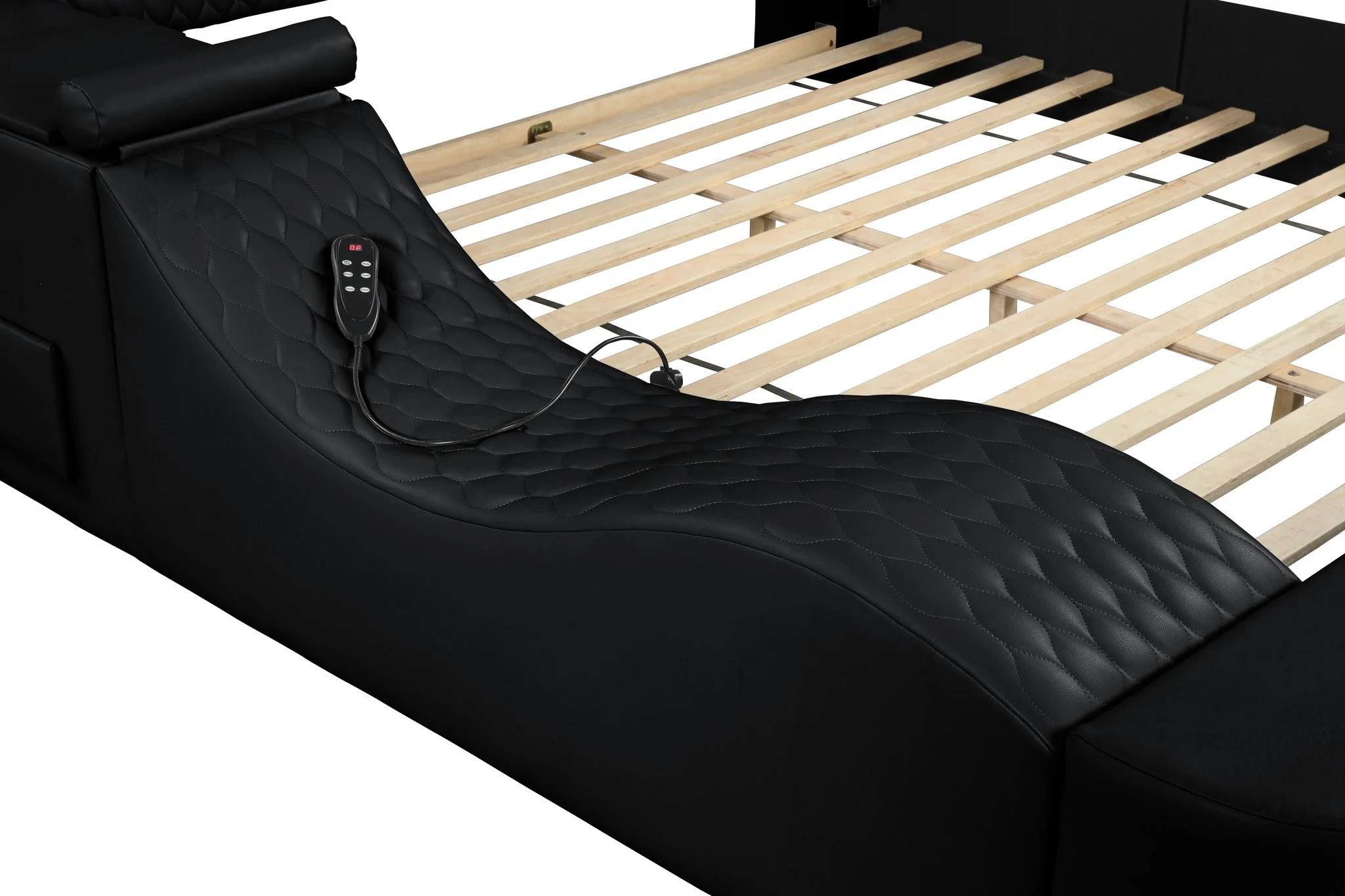 Zoya King Bed Black - Image 19