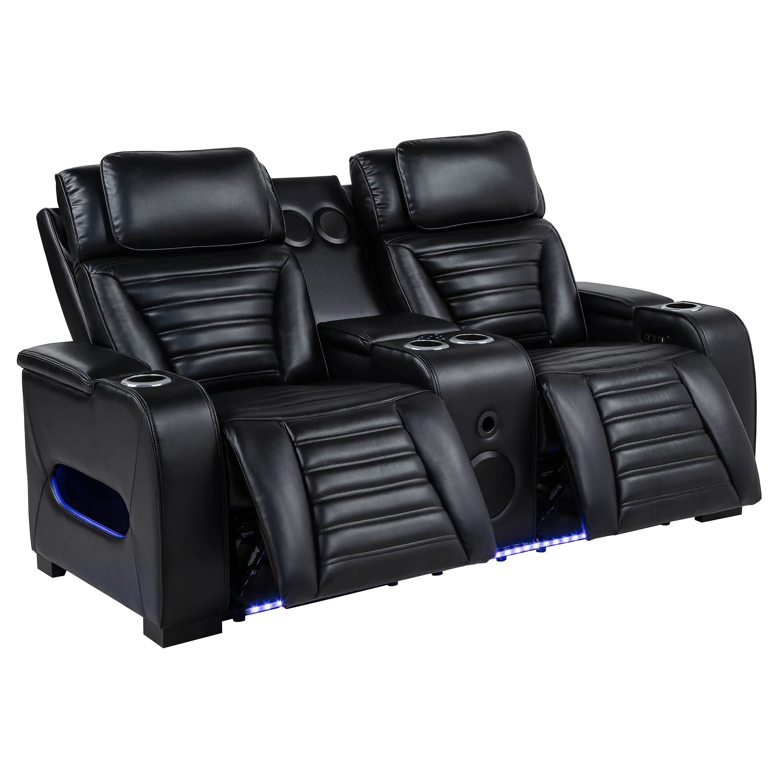 Zuma Dual Power Reclining Loveseat - Image 4