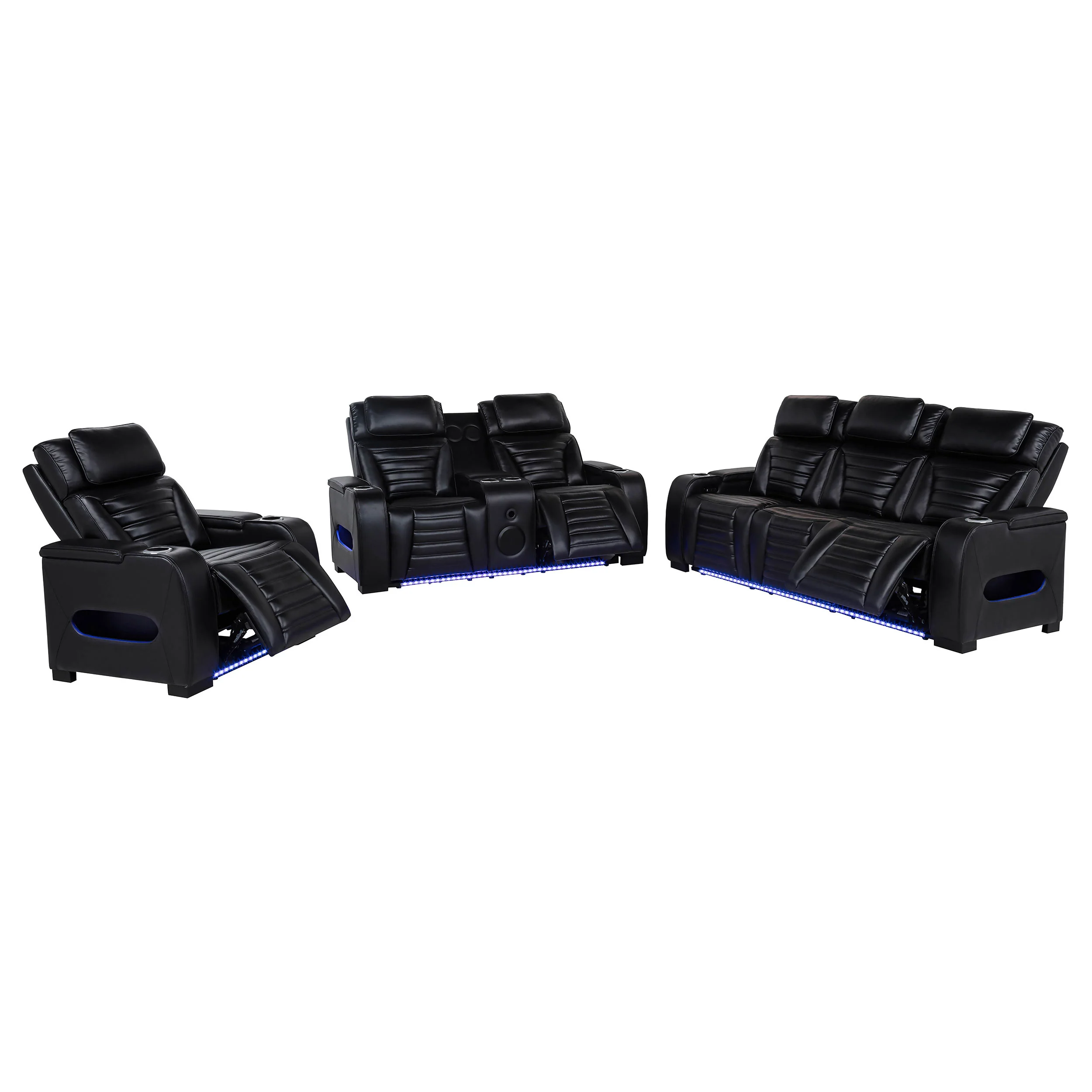 Zuma Dual Power Reclining Sofa Set - Image 23
