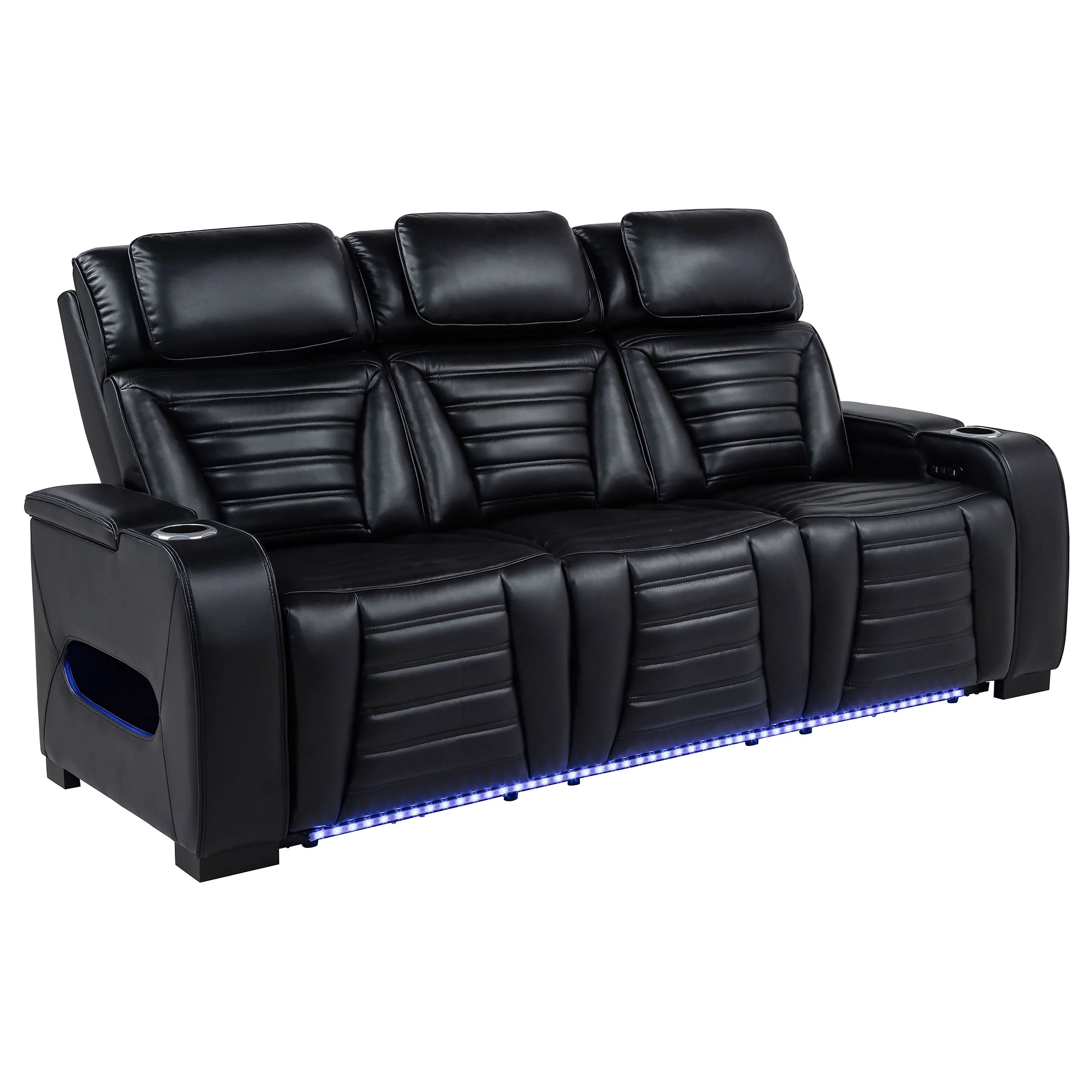 Zuma Dual Power Reclining Sofa Set - Image 5